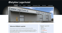 Desktop Screenshot of lagerhotel.as