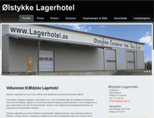 Tablet Screenshot of lagerhotel.as